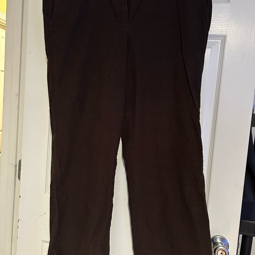 L.L. Bean Women's Chocolate Corduroy Pants